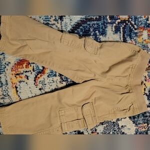 Boy's Tan Cargo Pants